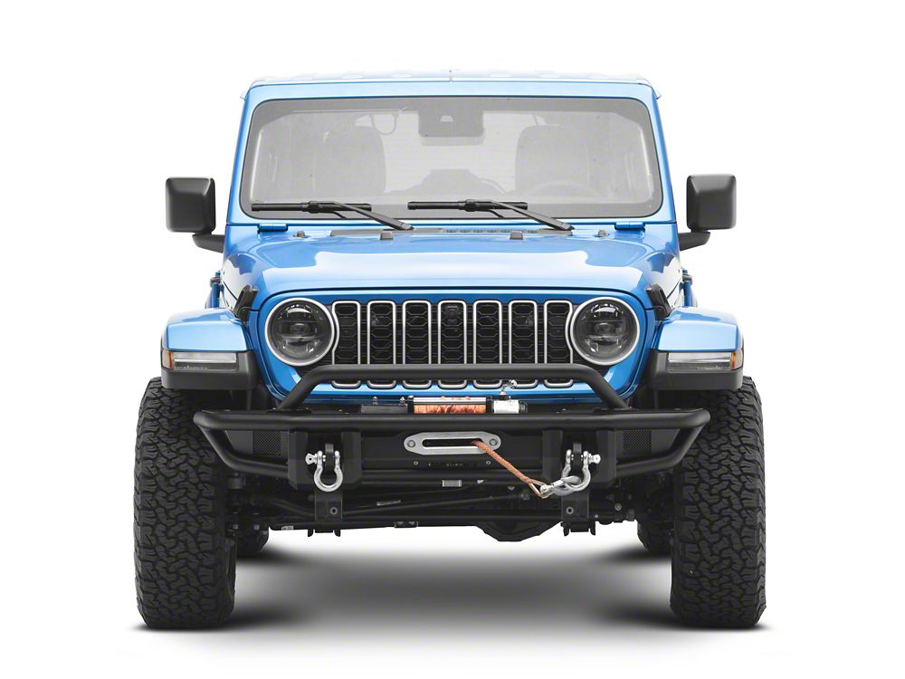 Barricade Winch Tray for HD4 Tubular Style Front Bumper Only (07-25 Jeep Wrangler JK & JL)