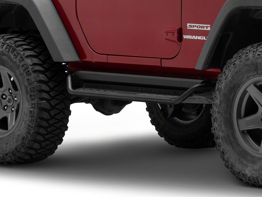 Barricade Open Trail HD Running Boards (07-18 Jeep Wrangler JK 2-Door)