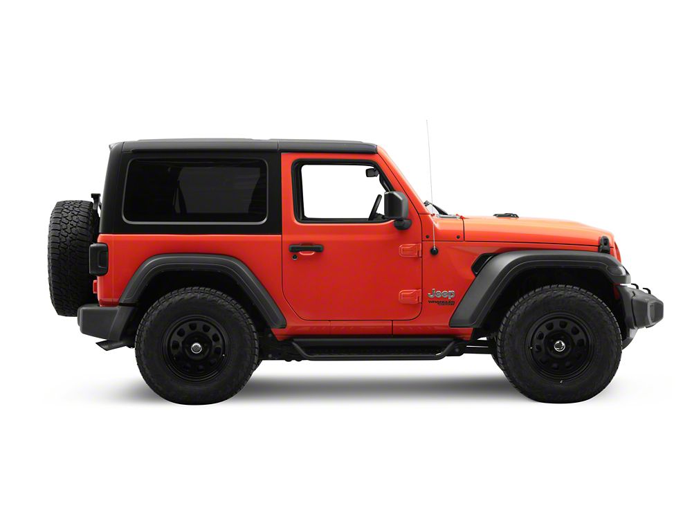 Barricade Open Trail HD Running Boards (18-25 Jeep Wrangler JL 2-Door)