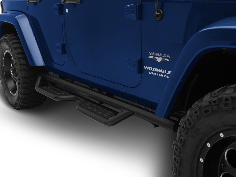 Barricade TCX Drop Side Step Bars (07-18 Jeep Wrangler JK 4-Door)