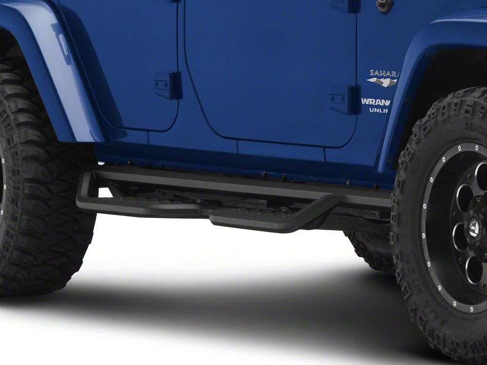 Barricade TCX Drop Side Step Bars (07-18 Jeep Wrangler JK 4-Door)