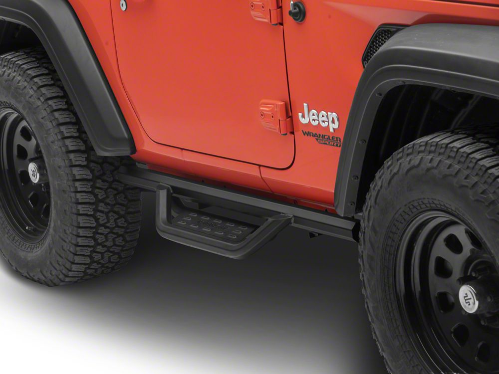 Barricade TCX Drop Side Step Bars (18-25 Jeep Wrangler JL 2-Door)
