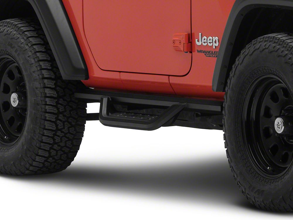 Barricade TCX Drop Side Step Bars (18-25 Jeep Wrangler JL 2-Door)