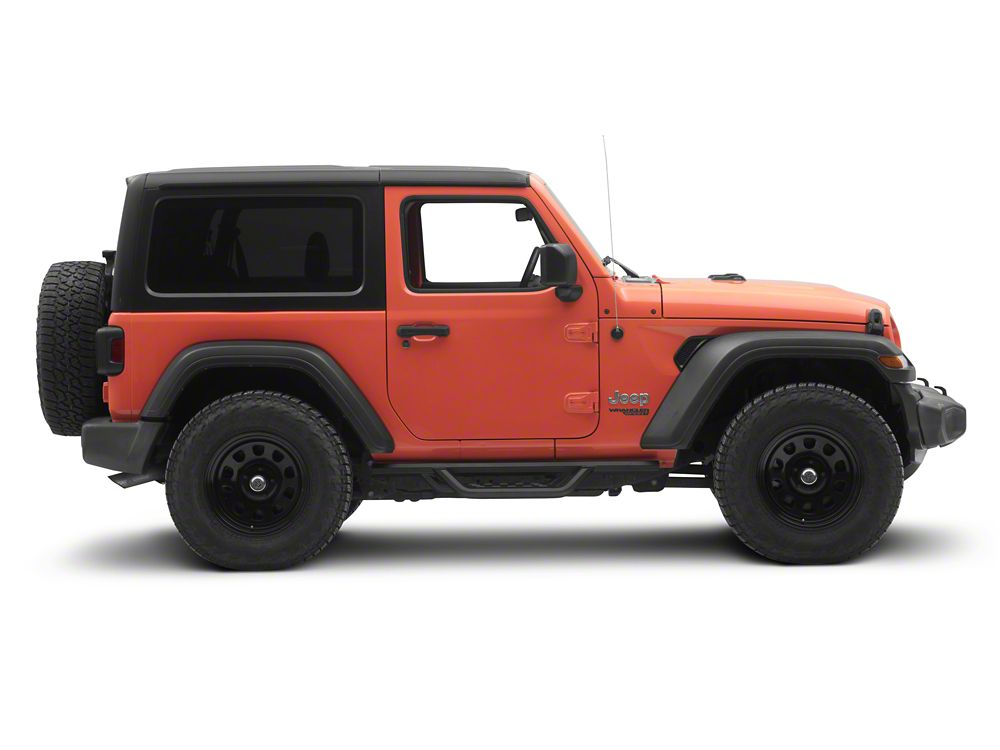 Barricade TCX Drop Side Step Bars (18-25 Jeep Wrangler JL 2-Door)