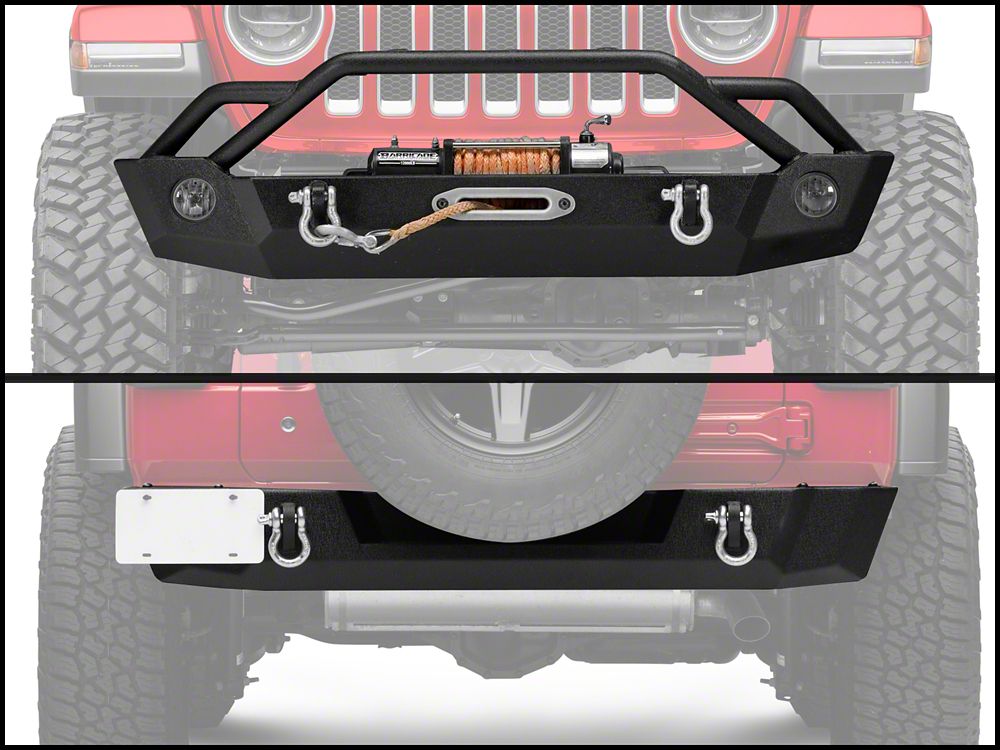 Barricade Extreme HD Front and Rear Bumper Package (18-25 Jeep Wrangler JL)
