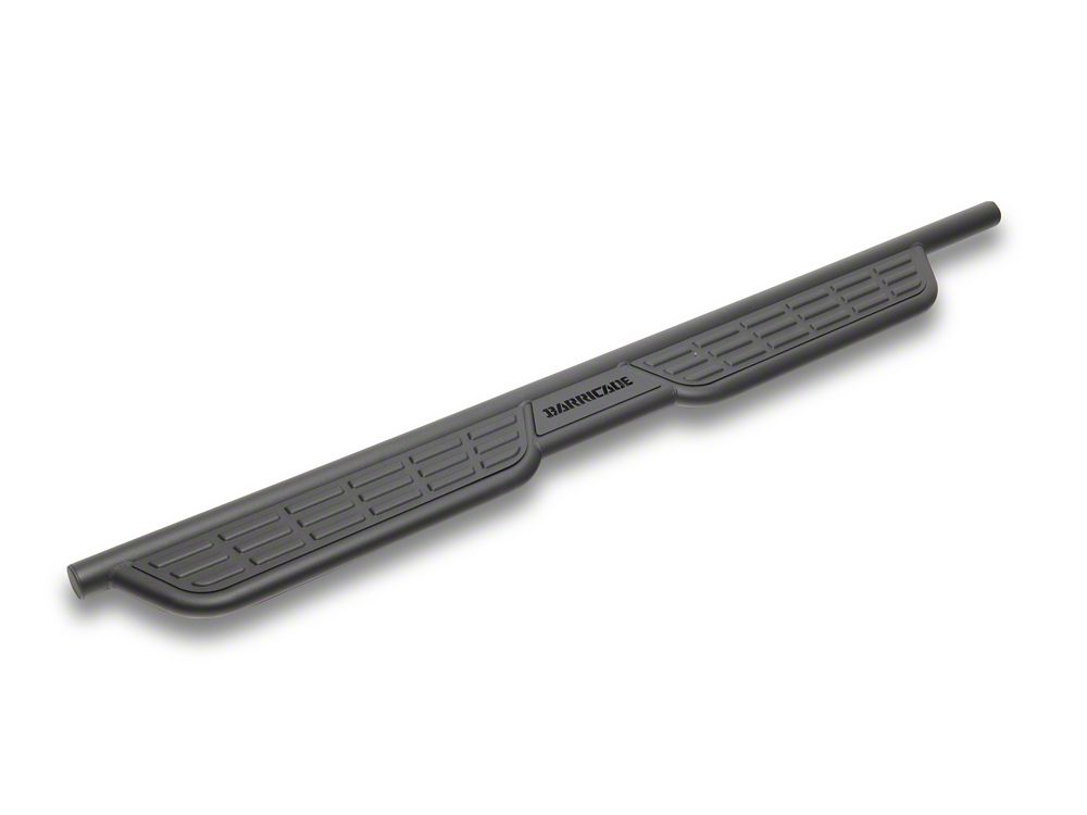 Barricade Formed HD Running Boards; Textured Black (07-18 Jeep Wrangler JK 4-Door)