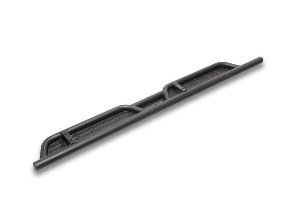 Barricade Formed HD Running Boards; Textured Black (07-18 Jeep Wrangler JK 4-Door)