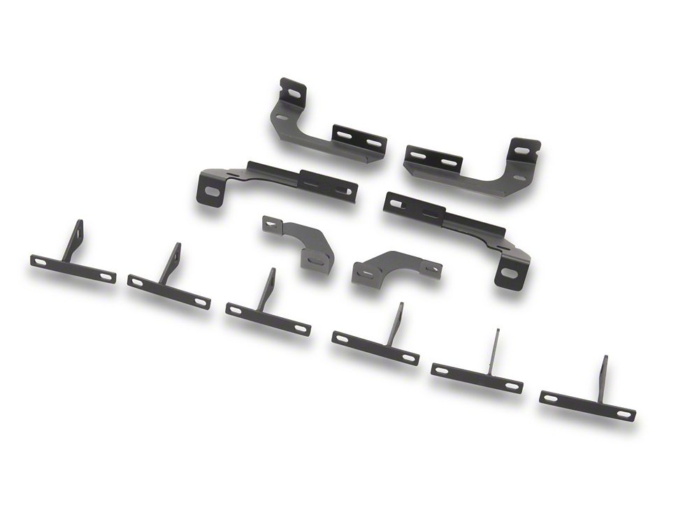 Barricade Formed HD Running Boards; Textured Black (07-18 Jeep Wrangler JK 4-Door)
