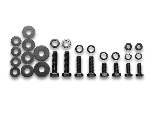 Barricade Replacement Bull Bar Hardware Kit for J100162 Only (10-18 Jeep Wrangler JK)