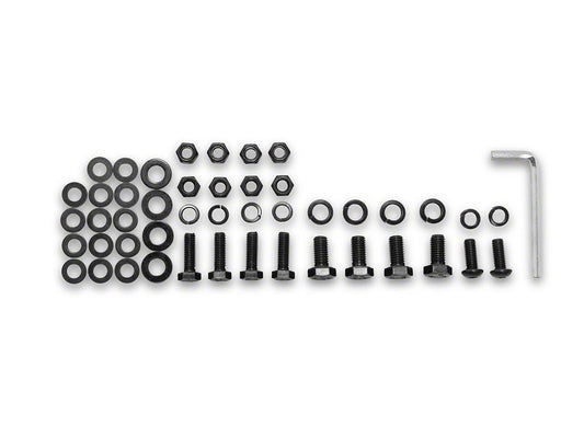 Barricade Replacement Front Adventure Door Hardware Kit for J106656 Only (07-18 Jeep Wrangler JK)