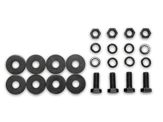 Barricade Replacement Front Bumper Hardware Kit for J103685 Only (07-18 Jeep Wrangler JK)