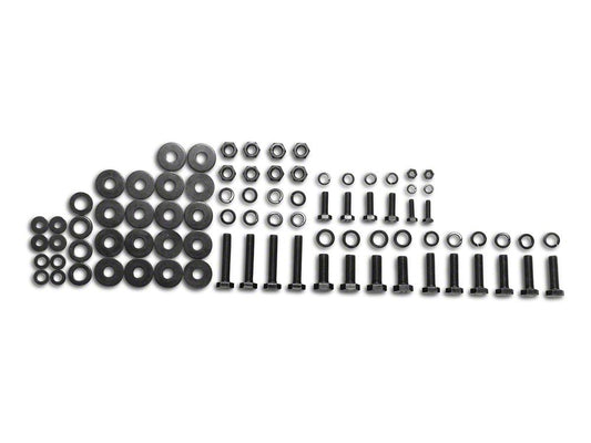 Barricade Replacement Front Bumper Hardware Kit for J130271-JL Only (18-25 Jeep Wrangler JL)