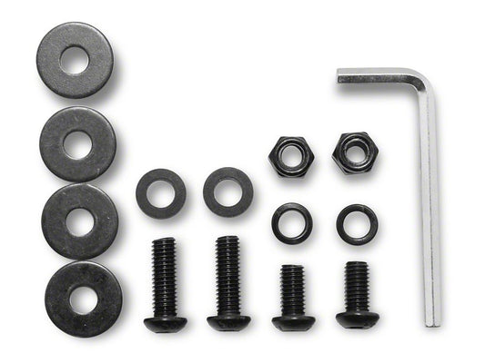 Barricade Replacement Hard Top Roof Basket Hardware Kit for J116279 Only (07-18 Jeep Wrangler JK)
