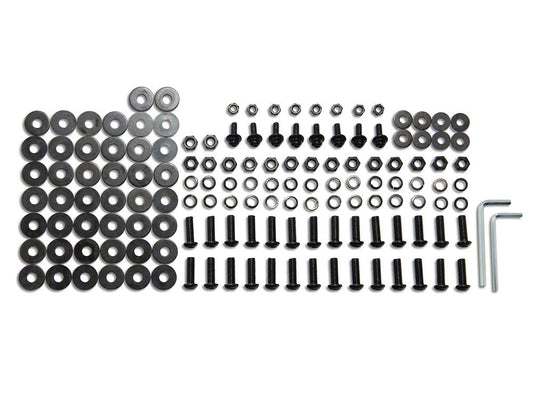 Barricade Replacement Hard Top Roof Basket Hardware Kit for J123325-JL Only (18-25 Jeep Wrangler JL 4-Door)