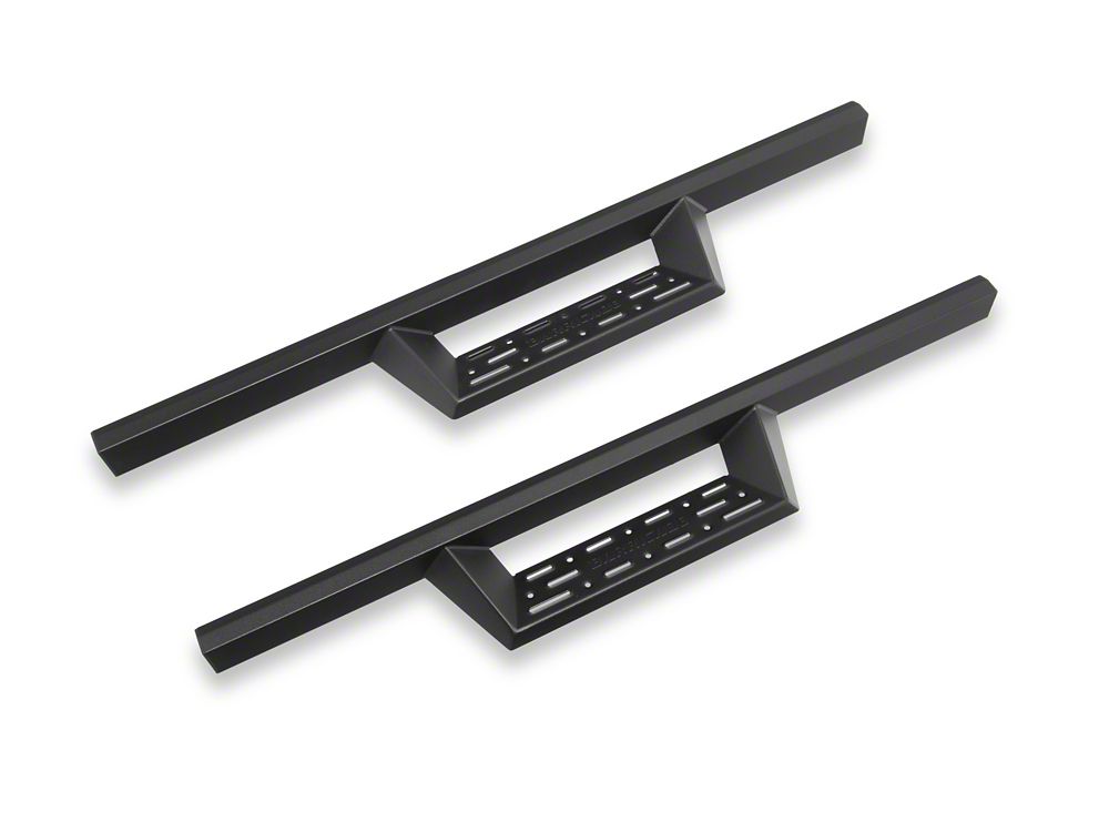 Barricade Canyon Drop Steps; Textured Black (07-18 Jeep Wrangler JK 2-Door)