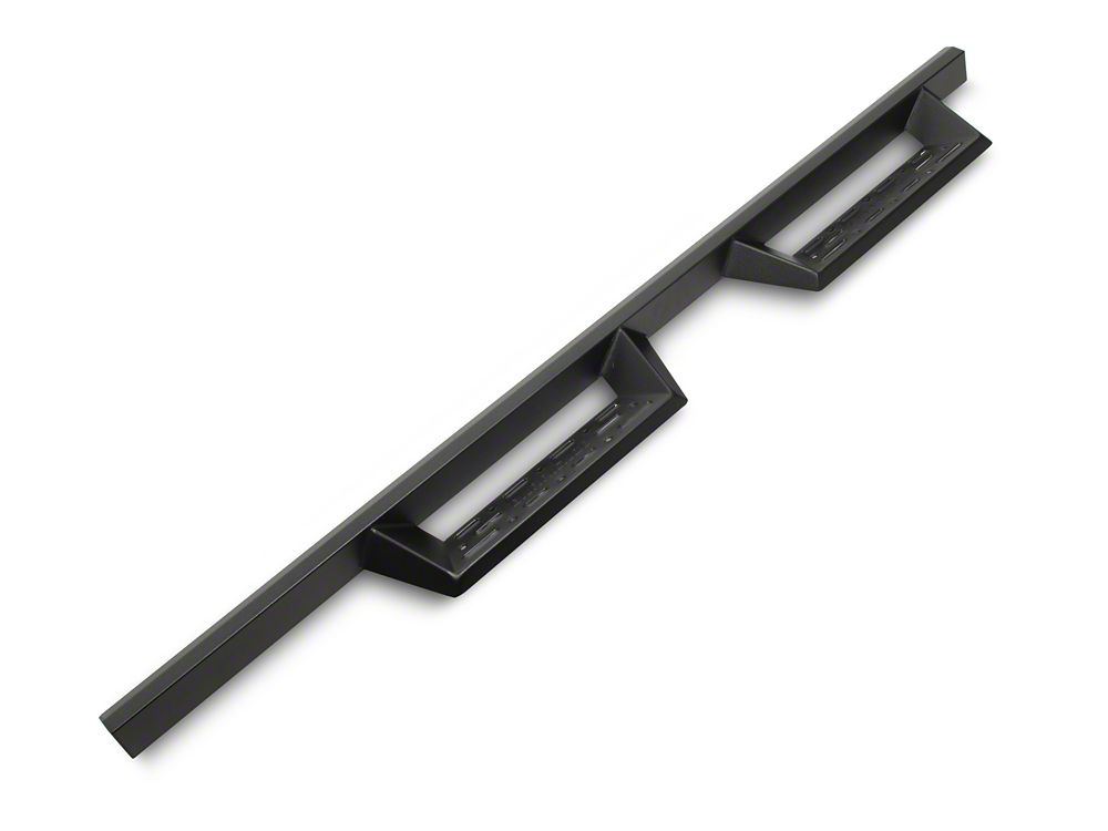 Barricade Canyon Drop Steps; Textured Black (07-18 Jeep Wrangler JK 4-Door)