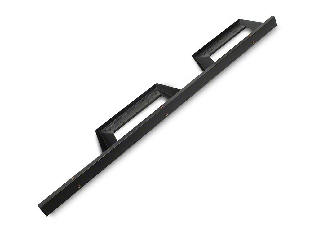 Barricade Canyon Drop Steps; Textured Black (07-18 Jeep Wrangler JK 4-Door)