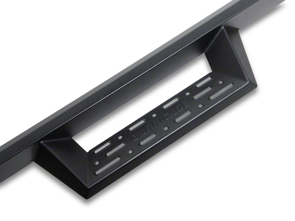 Barricade Canyon Drop Steps; Textured Black (18-25 Jeep Wrangler JL 2-Door)