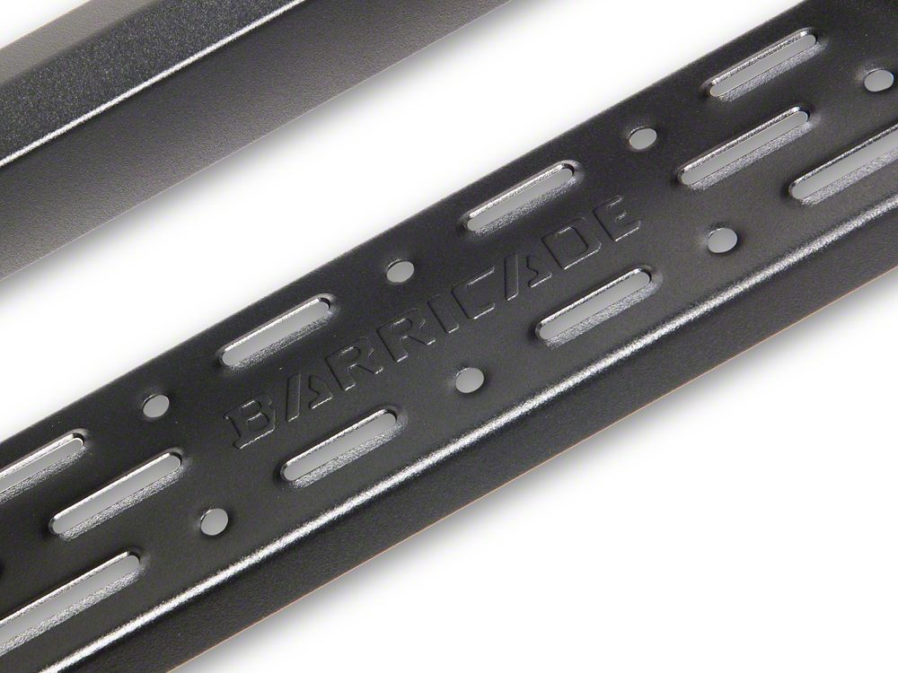 Barricade Canyon Drop Steps; Textured Black (18-25 Jeep Wrangler JL 4-Door)