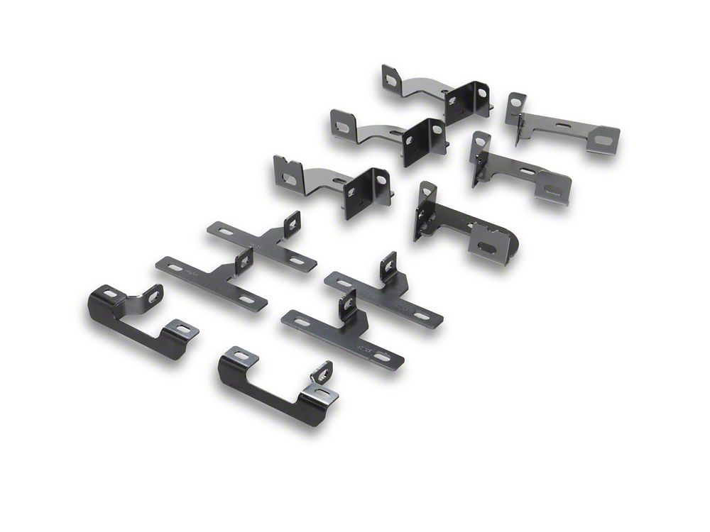Barricade Canyon Drop Steps; Textured Black (18-25 Jeep Wrangler JL 4-Door)