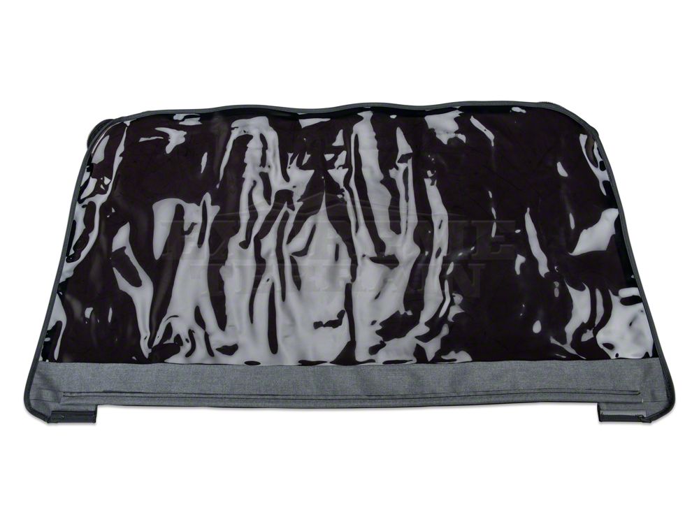 Barricade Replacement Soft Top with Tinted Windows for Half Doors w/ Door Skins; Black Diamond (97-06 Jeep Wrangler TJ)