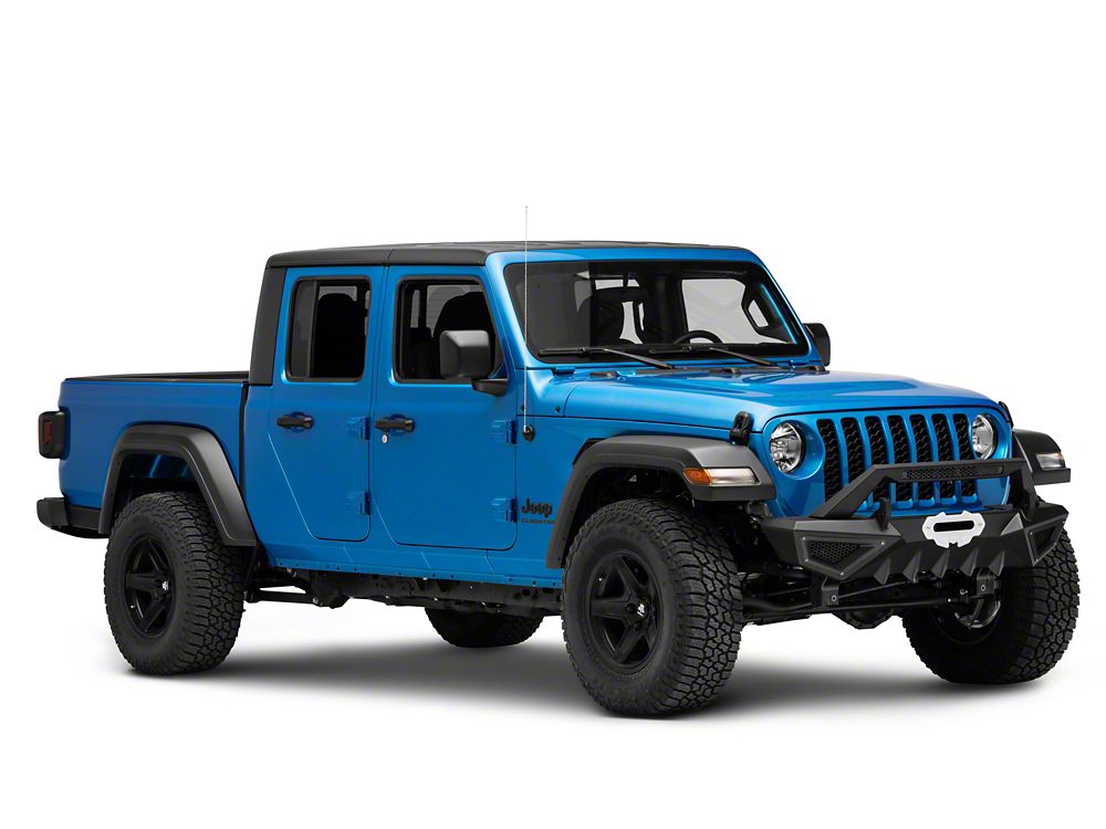 Barricade X-Series Front Bumper; Black Inserts (20-25 Jeep Gladiator JT)
