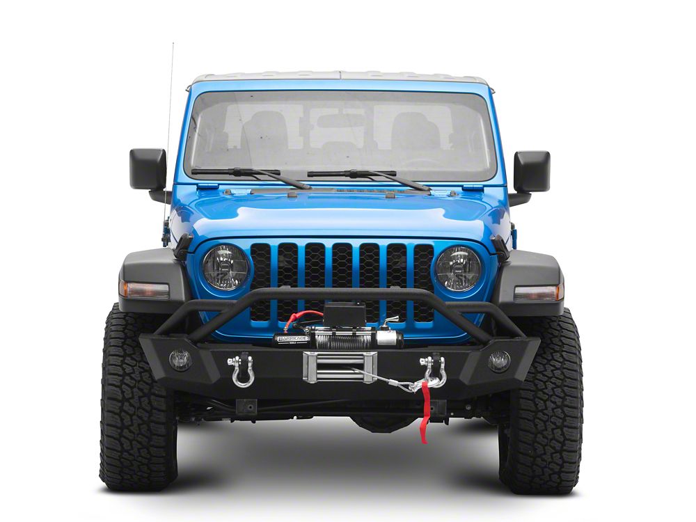Barricade Extreme HD Front Bumper with 9,500 lb. Winch (20-25 Jeep Gladiator JT)