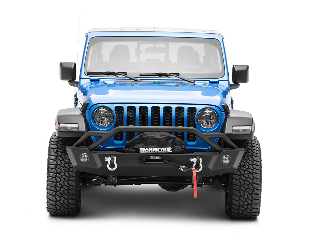 Barricade Extreme HD Front Bumper with 9,500 lb. Winch (20-25 Jeep Gladiator JT)