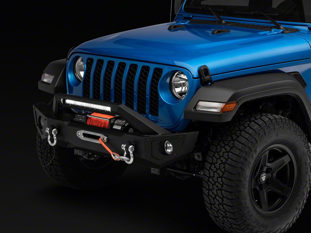 Barricade HD Front Bumper with 20-Inch Light Bar (20-25 Jeep Gladiator JT)