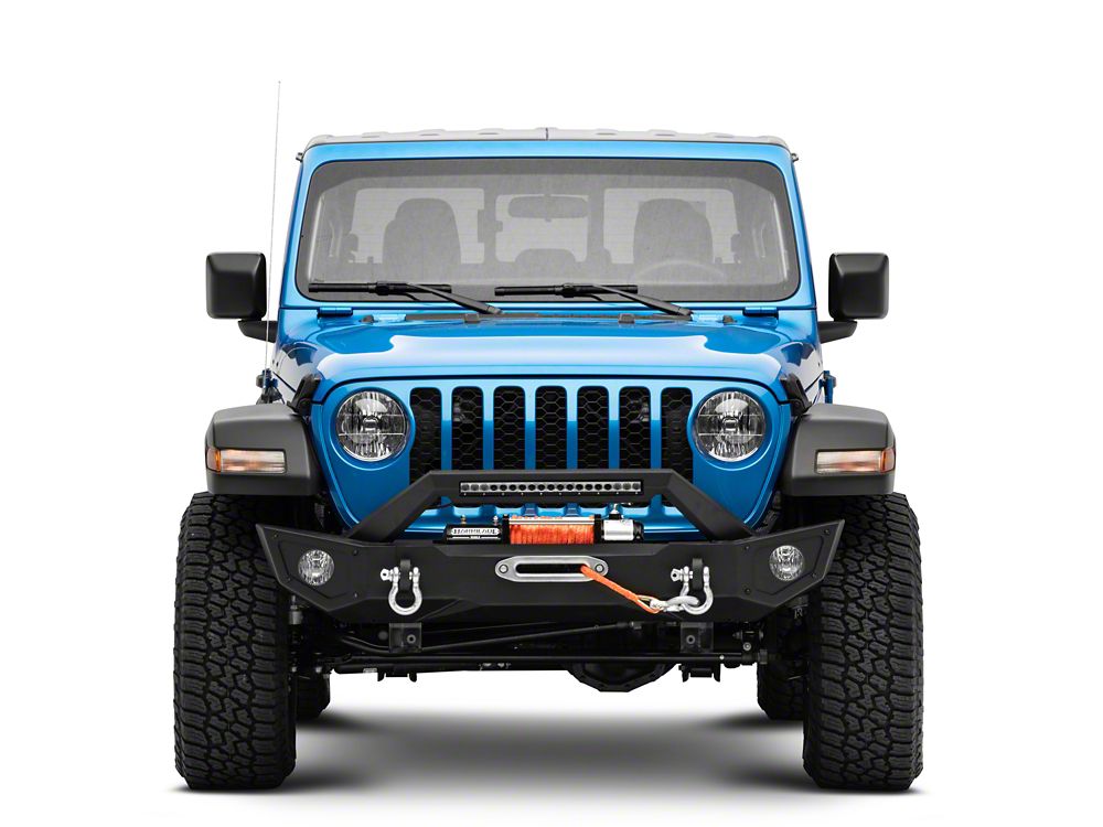 Barricade HD Front Bumper with 20-Inch Light Bar (20-25 Jeep Gladiator JT)