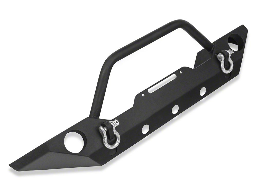 Barricade Trail Force HD Front Bumper with 9,500 lb. Winch (20-25 Jeep Gladiator JT)