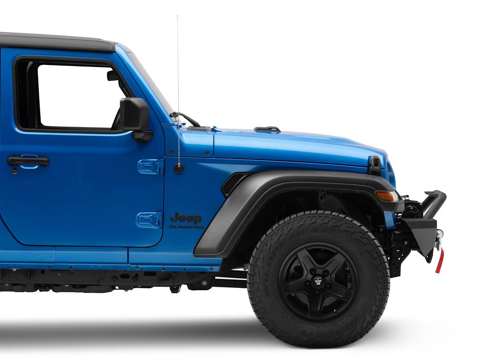 Barricade Trail Force HD Front Bumper with 9,500 lb. Winch (20-25 Jeep Gladiator JT)