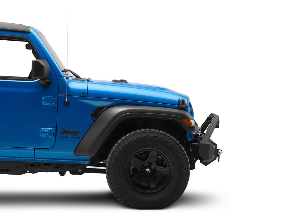 Barricade Vision Series Front Bumper with LED Fog Lights, Work Lights and 20-Inch LED Light Bar (20-25 Jeep Gladiator JT)