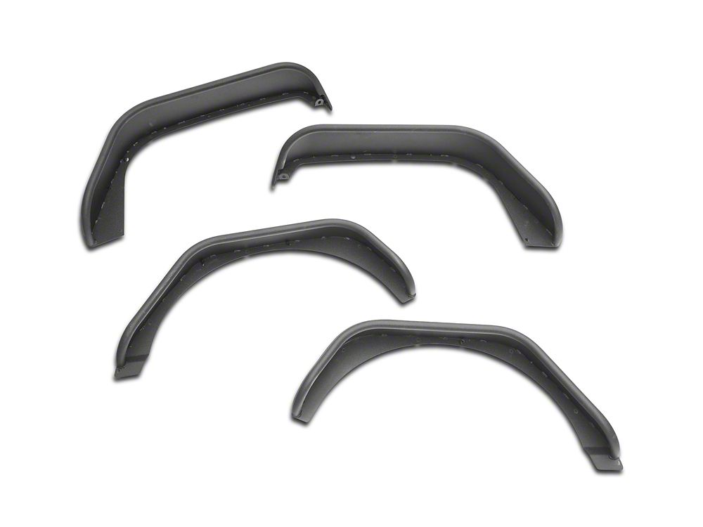 Barricade Armor Fender Flares; Front (20-25 Jeep Gladiator JT)