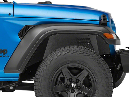 Barricade Aluminum Inner Fender Liners; Front (20-25 Jeep Gladiator JT)