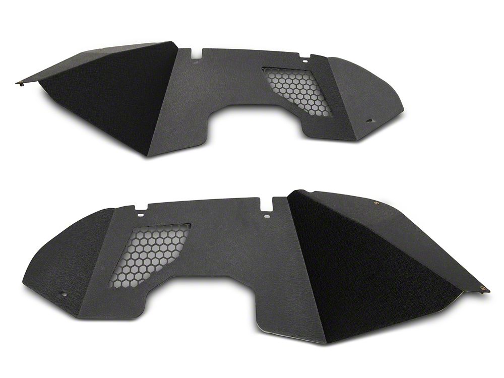 Barricade Aluminum Inner Fender Liners; Front (20-25 Jeep Gladiator JT)
