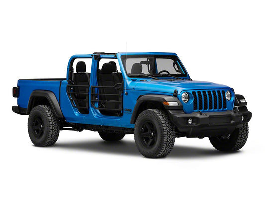 Barricade Tubular Adventure Doors; Rear (20-25 Jeep Gladiator JT)