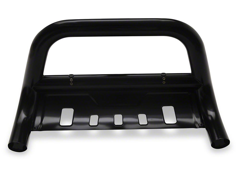 Barricade 3.50-Inch Oval Bull Bar with Skid Plate; Black (20-25 Jeep Gladiator JT)