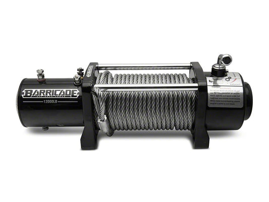 Barricade 12,000 lb. Winch (Universal; Some Adaptation May Be Required)