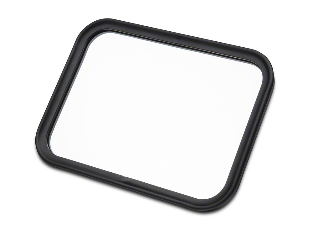 Barricade Rectangular Adventure Mirrors; Textured Black (20-25 Jeep Gladiator JT)