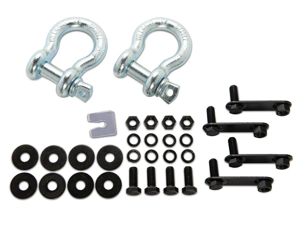 Barricade Replacement Bumper Hardware Kit for JG9923 Only (20-25 Jeep Gladiator JT)
