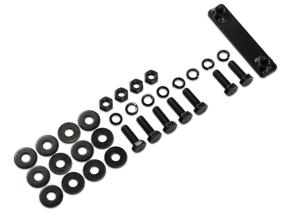 Barricade Replacement Bumper Hardware Kit for JG9923 Only (20-25 Jeep Gladiator JT)