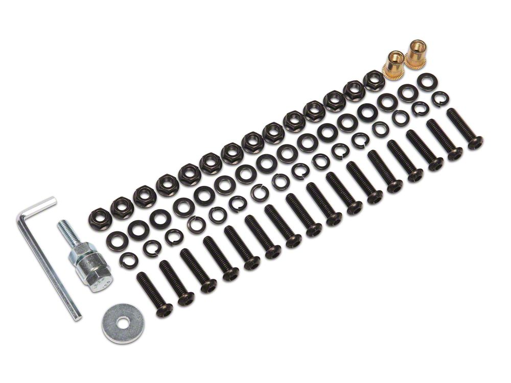 Barricade Replacement Fender Flare Hardware Kit for JG2212 Only (20-25 Jeep Gladiator JT)
