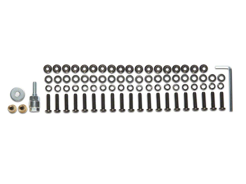 Barricade Replacement Fender Flare Hardware Kit for JG2216 Only (20-25 Jeep Gladiator JT)