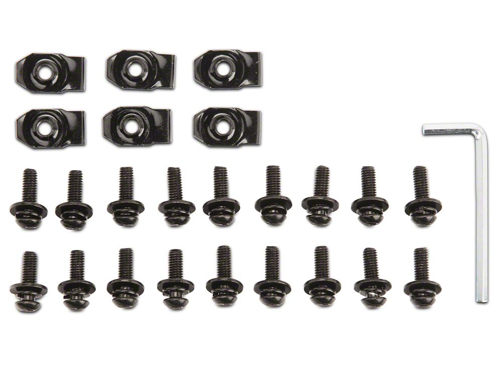 Barricade Replacement Fender Liner Hardware Kit for JG2214 Only (20-25 Jeep Gladiator JT)