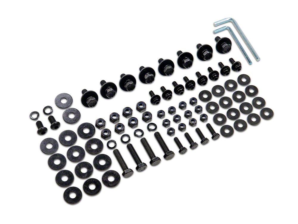 Barricade Replacement HDX Hard Top Roof Rack Hardware Kit for JG5298 Only (20-25 Jeep Gladiator JT)