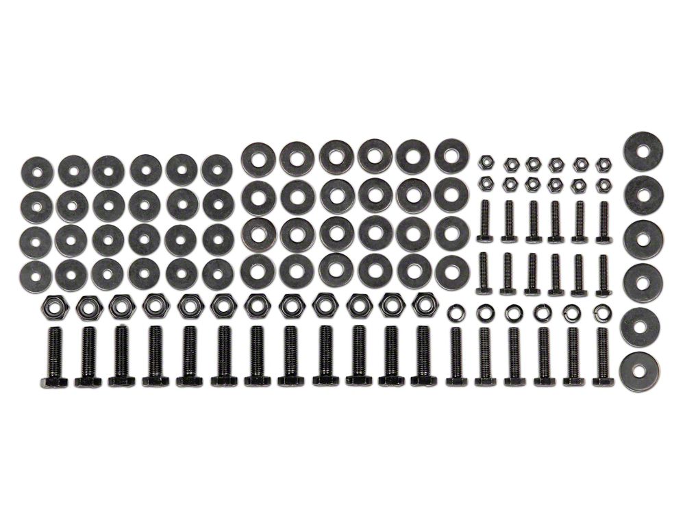 Barricade Replacement Rock Slider Hardware Kit for JG2561 Only (20-25 Jeep Gladiator JT)