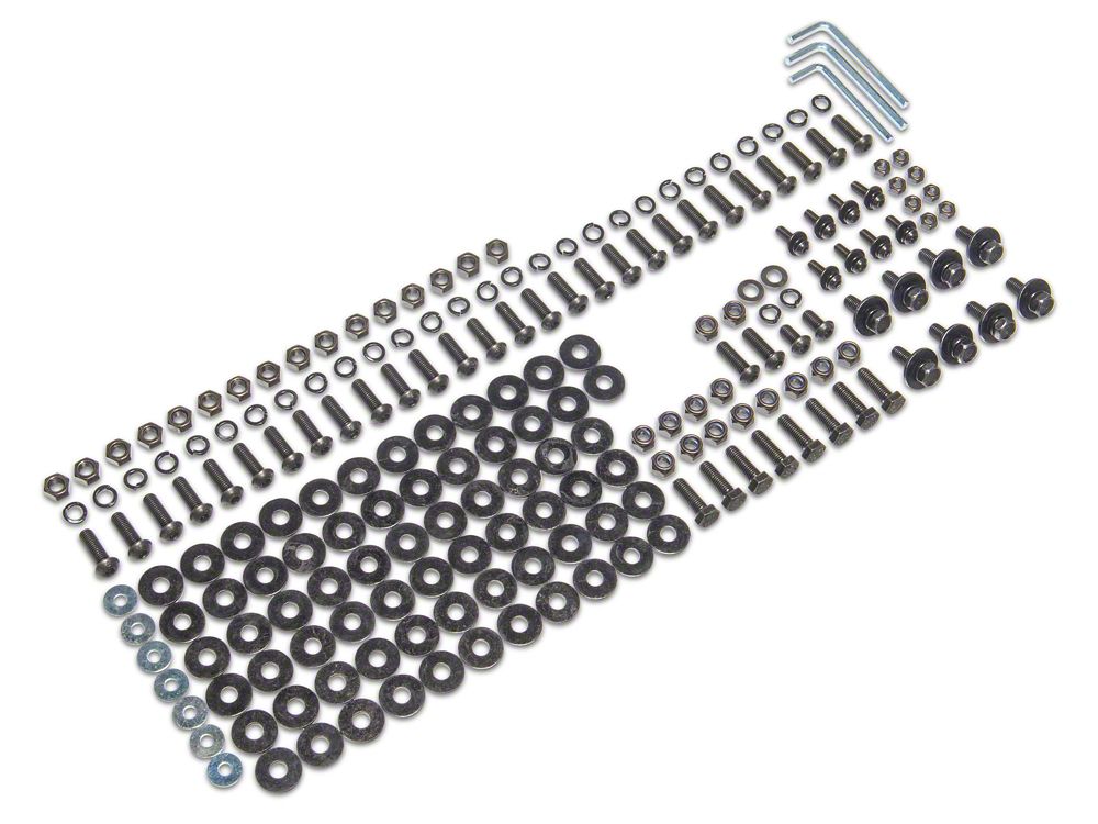 Barricade Replacement Roof Rack Basket Hardware Kit for JG2068 Only (20-25 Jeep Gladiator JT)