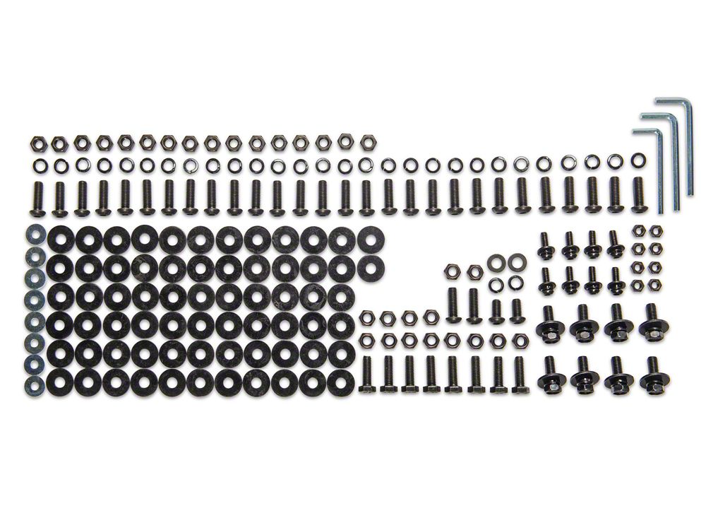 Barricade Replacement Roof Rack Basket Hardware Kit for JG2068 Only (20-25 Jeep Gladiator JT)