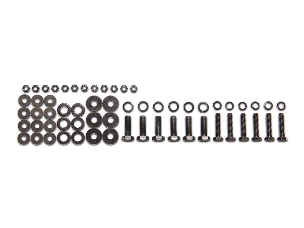 Barricade Replacement Rubi Rail Hardware Kit for JG2563 Only (20-25 Jeep Gladiator JT)
